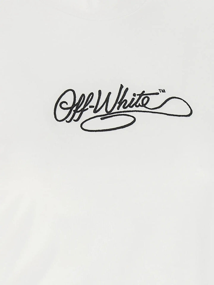 Off-White White Cotton T-Shirt