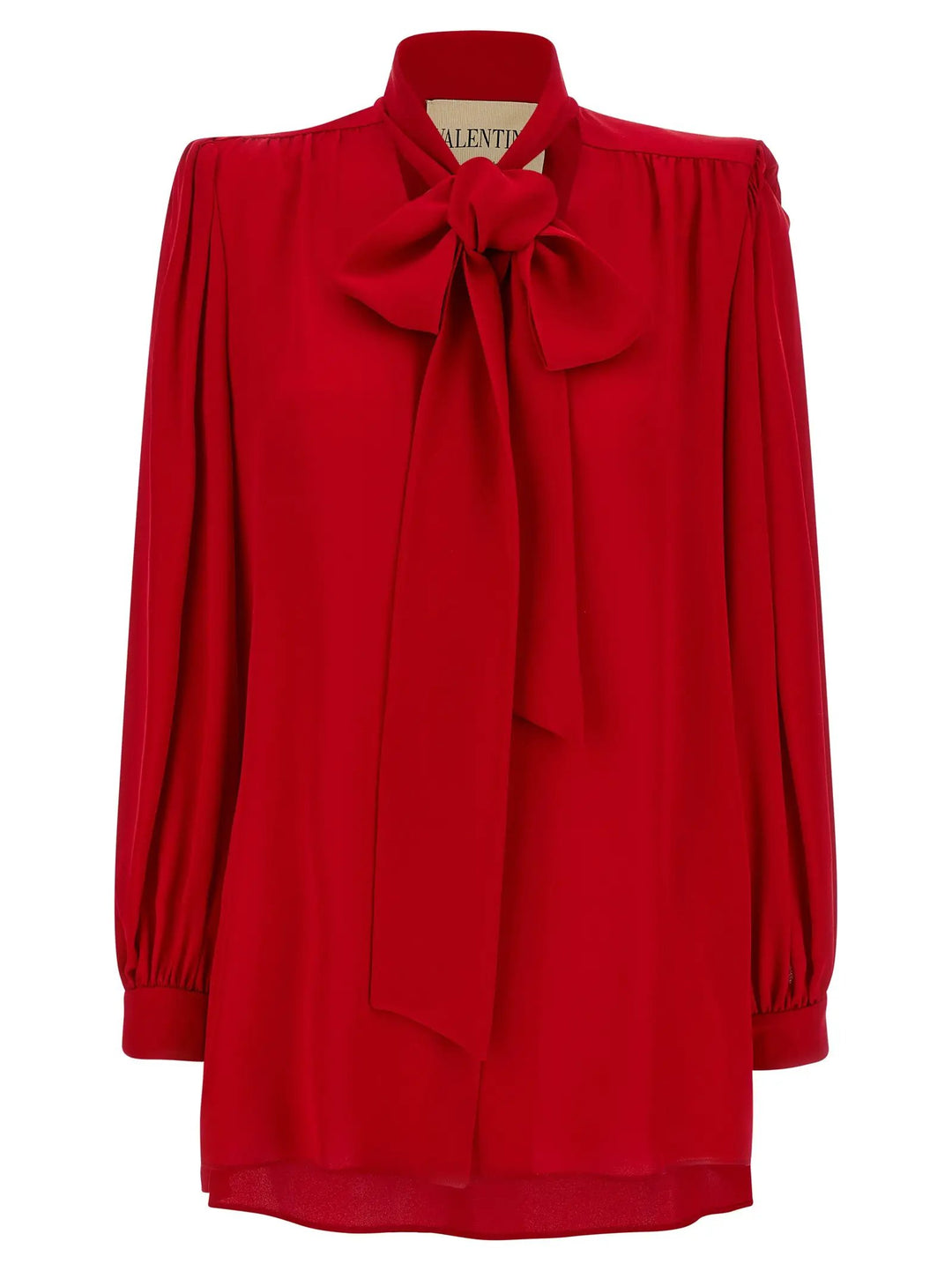 Valentino Garavani Sample Sale | Valentino Garavani Red Silk Blouse - | Designer outlet