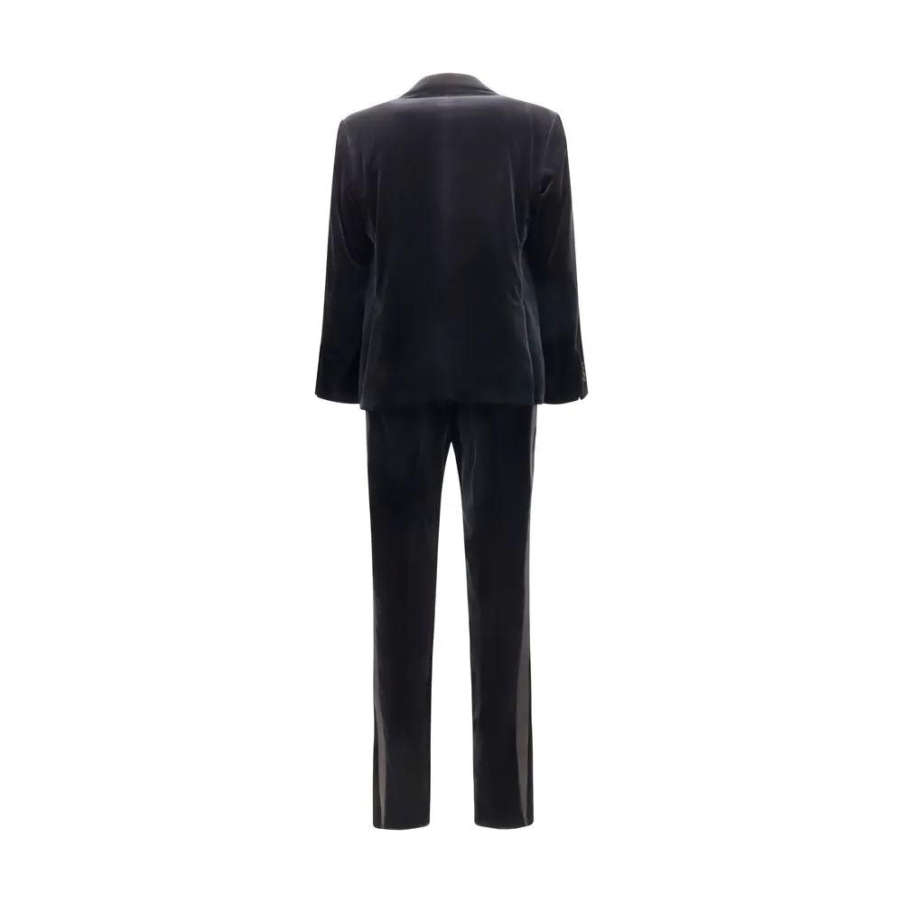 Ferragamo Sample Sale | Ferragamo Black Cotton Tuxedo - | Designer outlet