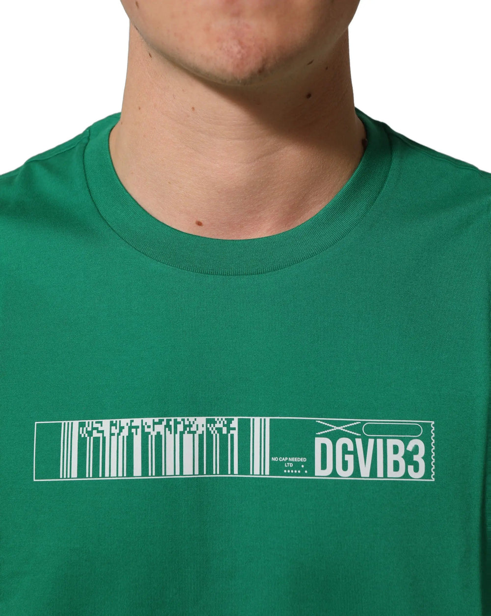 Dolce & Gabbana Sample Sale | Dolce & Gabbana Green Cotton DGVIB3 Print Crew Neck T-shirt - | Designer outlet