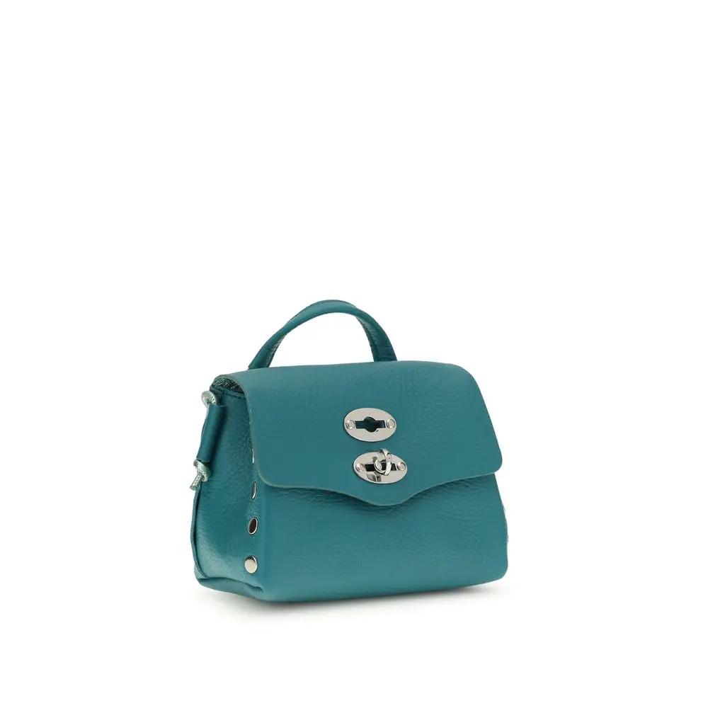 Zanellato Bicolor Calf Leather Bos Taurus Shoulder Bag