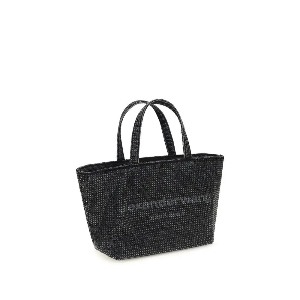 Alexander Wang Gray Cotton Shoulder Bag
