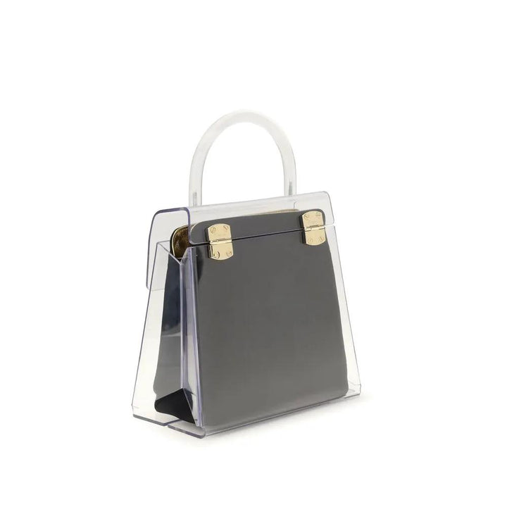 Ferragamo Black Pvc Handbag
