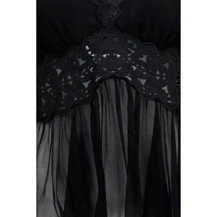 Zimmermann Black Viscose Blouse
