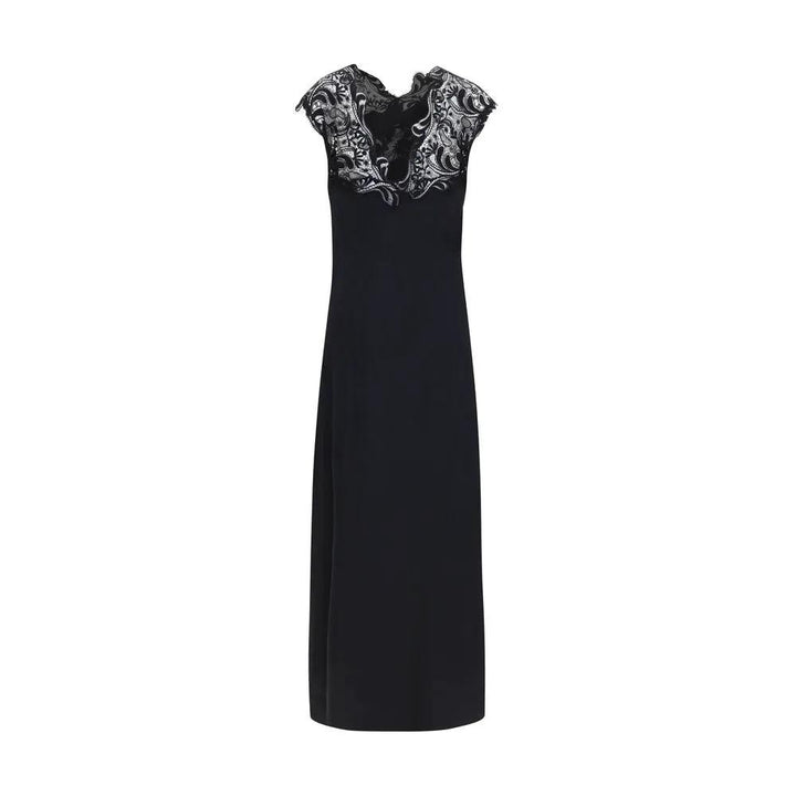 Ferragamo Black Silk Cocktail Dress
