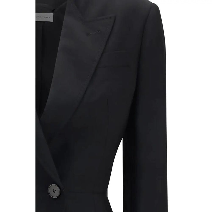 Givenchy Black Wool Oves Aries Blazer