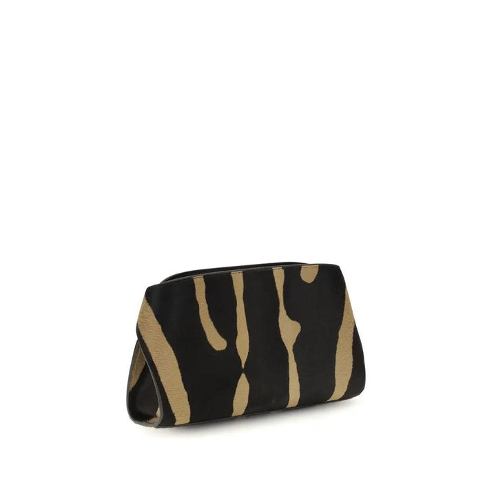 Ferragamo Brown Hair Shoulder Bag