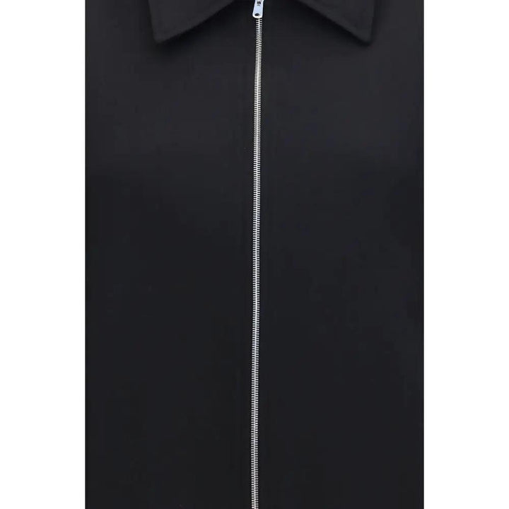 Our Legacy Black Wool Oves Aries Full-Length Jacket