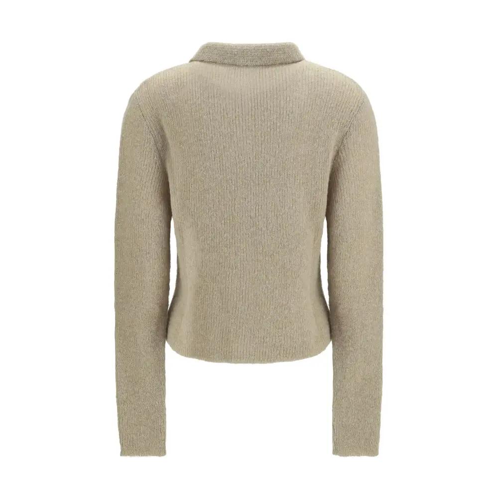 Our Legacy Sample Sale | Our Legacy Beige Alpaca Vicugna Pacos Polo Shirt - | Designer outlet