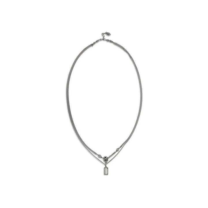 Alexander McQueen Sample Sale | Alexander McQueen Silver Brass Necklace - | Designer outlet