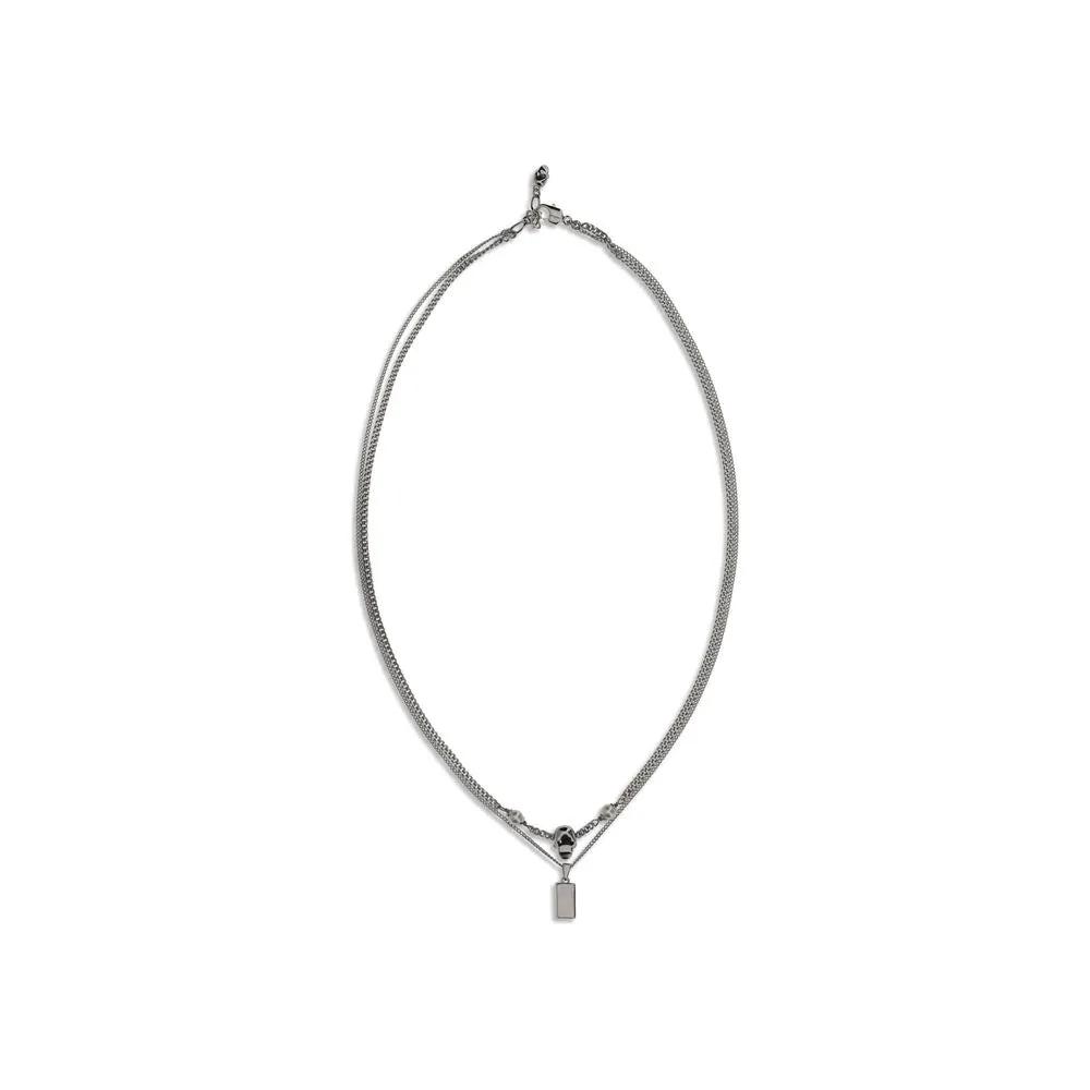 Alexander McQueen Sample Sale | Alexander McQueen Silver Brass Necklace - | Designer outlet