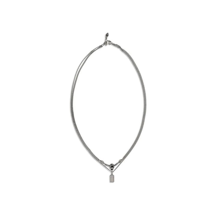 Alexander McQueen Sample Sale | Alexander McQueen Silver Brass Necklace - | Designer outlet