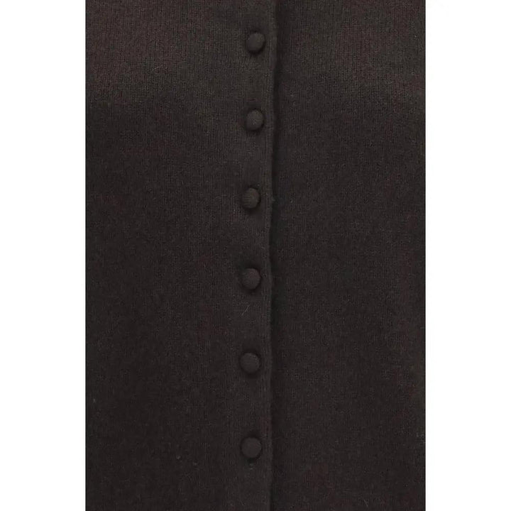 Lisa Yang Brown Cashmere Cardigan