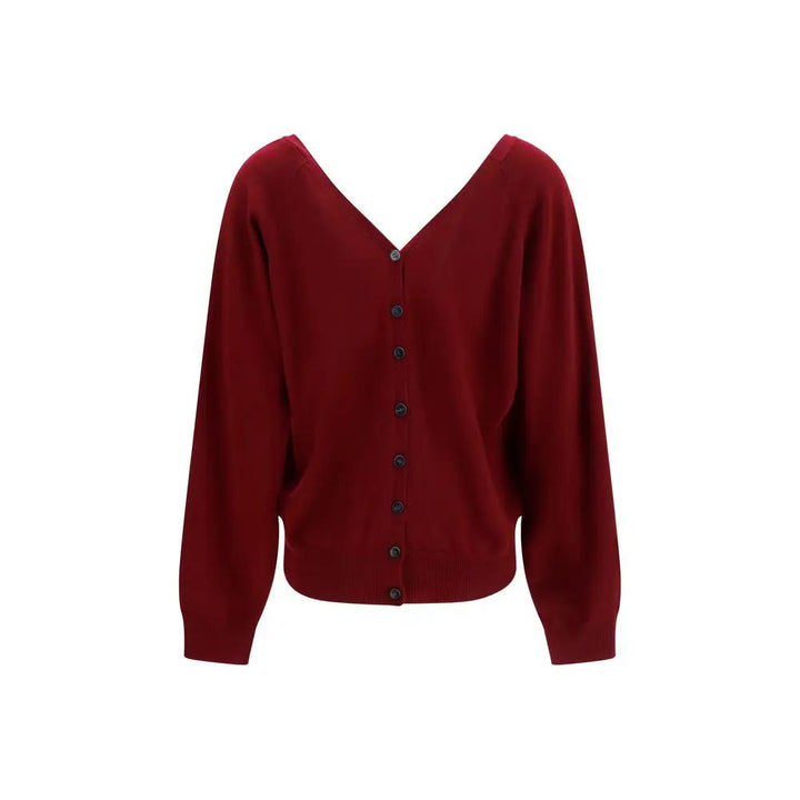 Lisa Yang Bordeaux Cashmere Cardigan