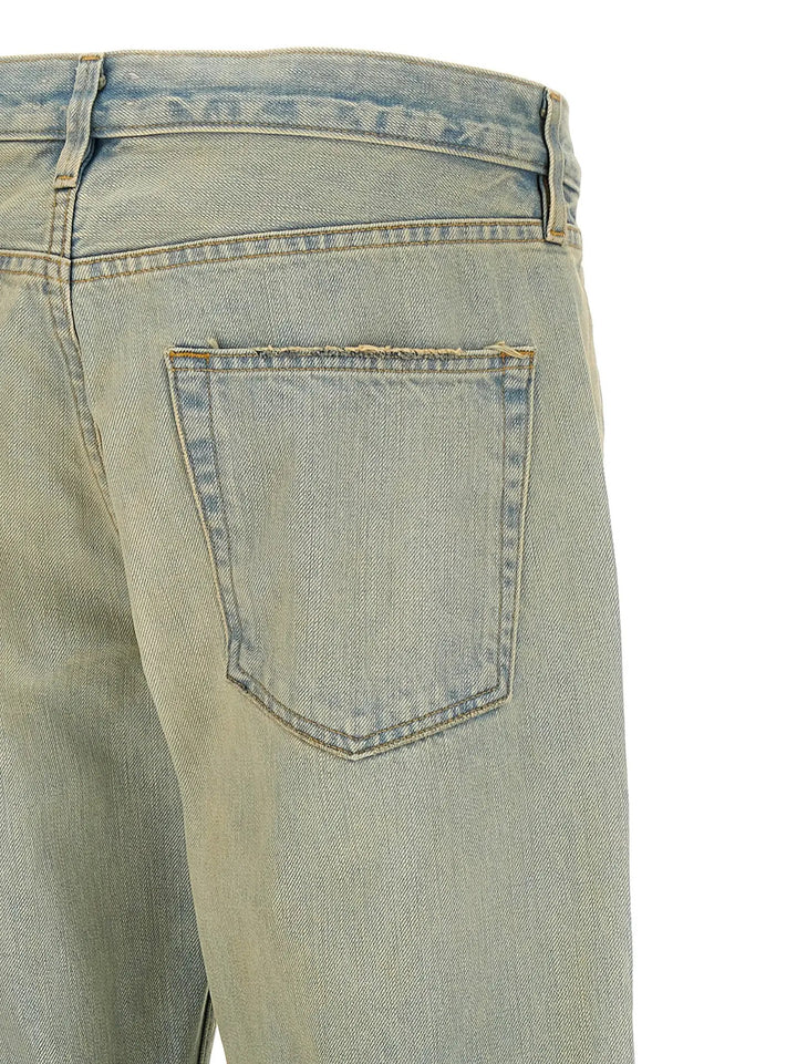 Fear Of God Blue Cotton Straight-Leg Jeans