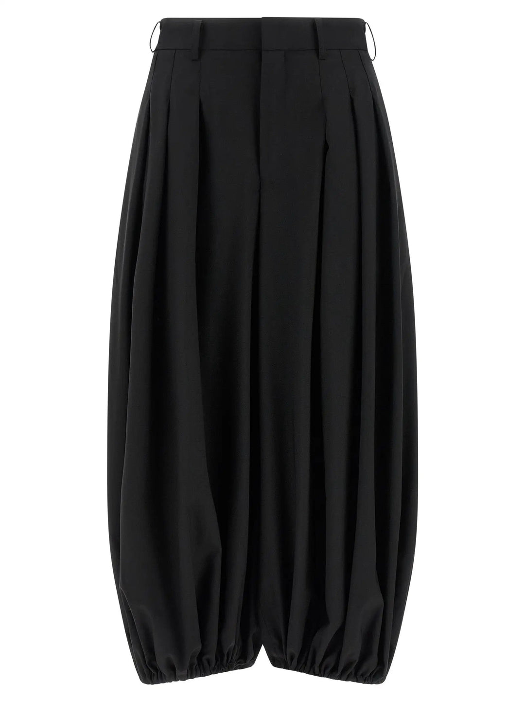 Comme Des Garçons Sample Sale | Comme Des Garçons Black Wool Pants - | Designer outlet