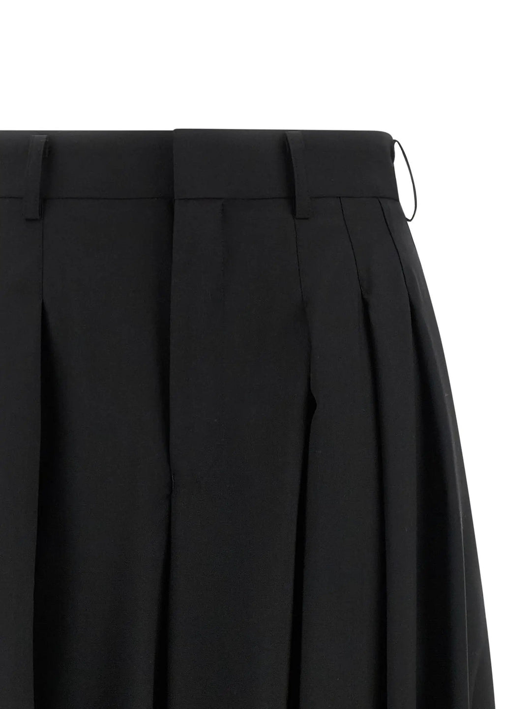 Comme Des Garçons Sample Sale | Comme Des Garçons Black Wool Pants - | Designer outlet