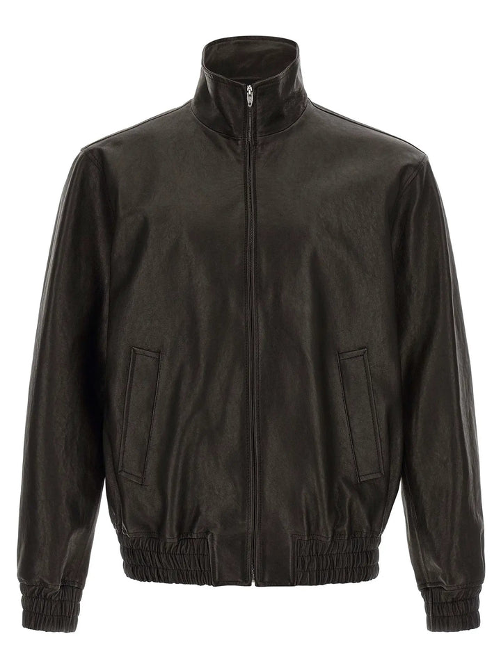Valentino Garavani Sample Sale | Valentino Garavani Black Calfskin Leather Jacket - | Designer outlet