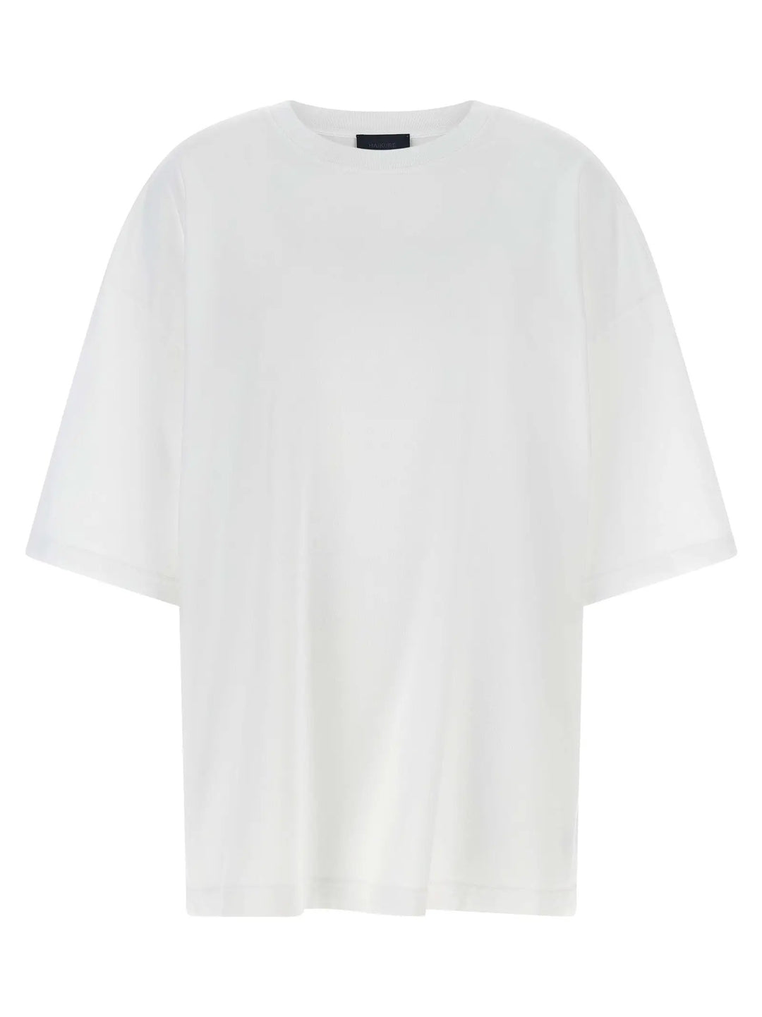 Haikure White Cotton T-Shirt