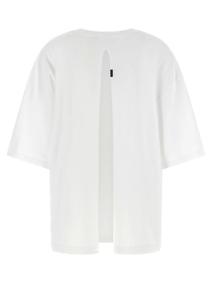 Haikure White Cotton T-Shirt