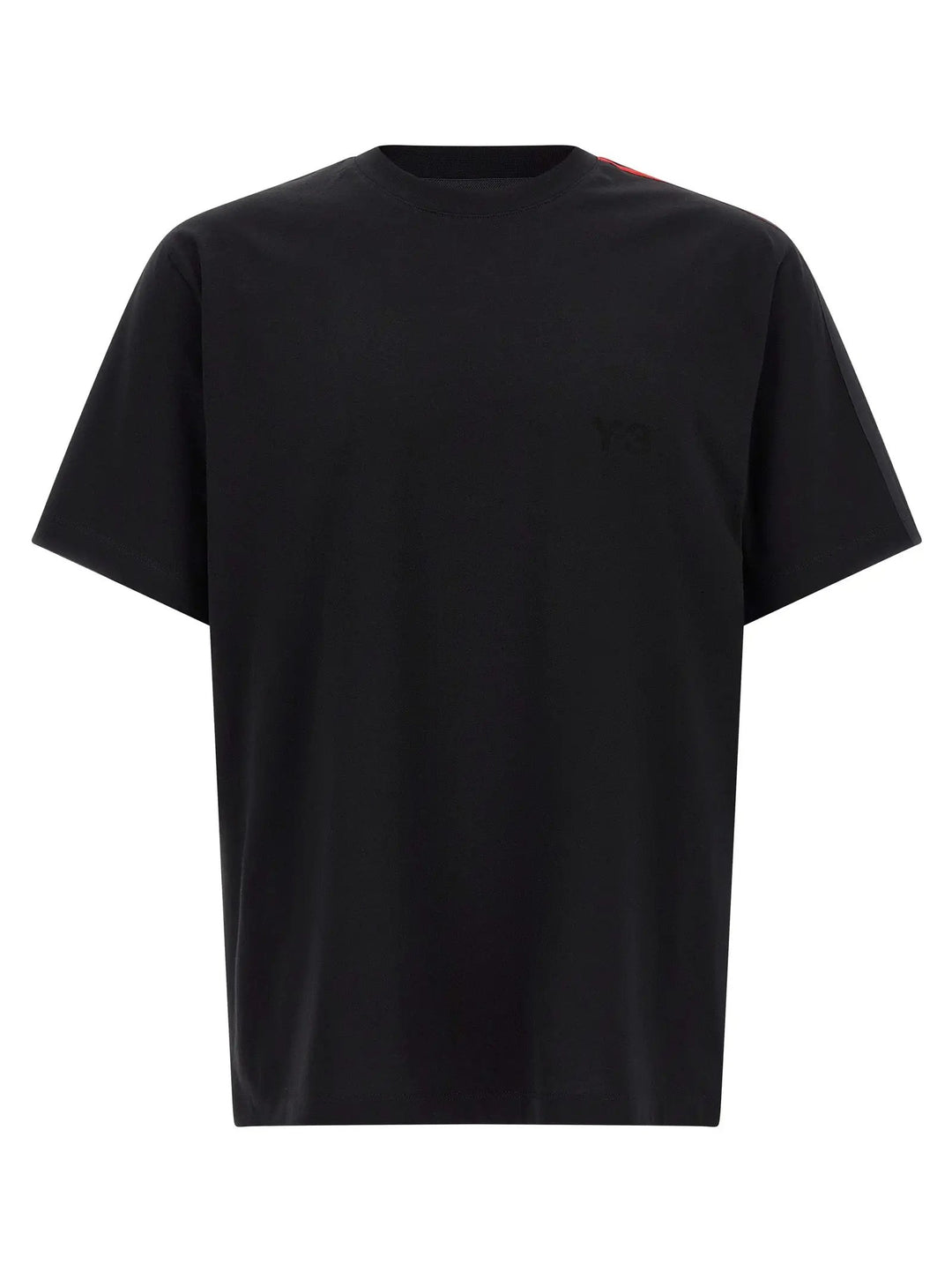 Y-3 Black Cotton T-Shirt