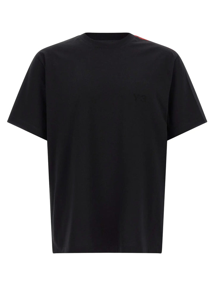 Y-3 Black Cotton T-Shirt
