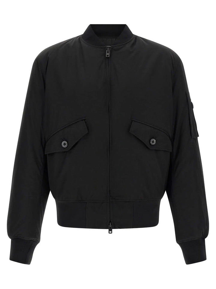 Y-3 Sample Sale | Y-3 Black Polyamide Bomber - | Designer outlet