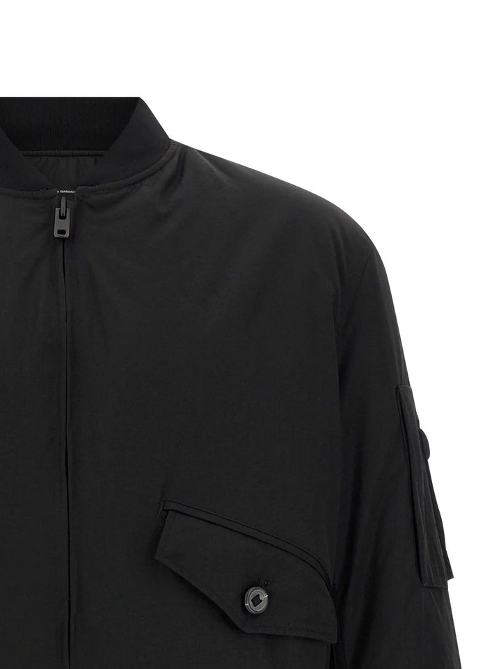 Y-3 Sample Sale | Y-3 Black Polyamide Bomber - | Designer outlet