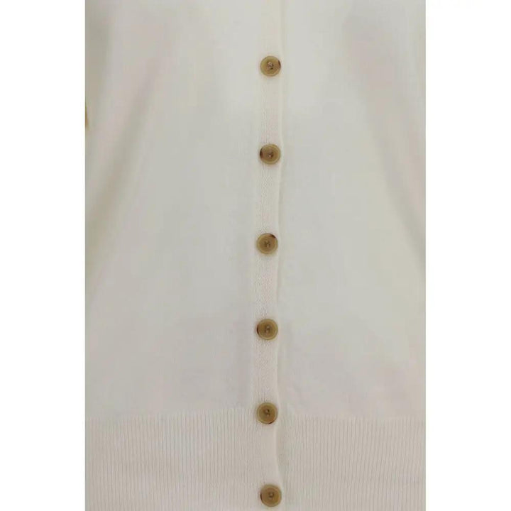 Lisa Yang Beige Cashmere Cardigan