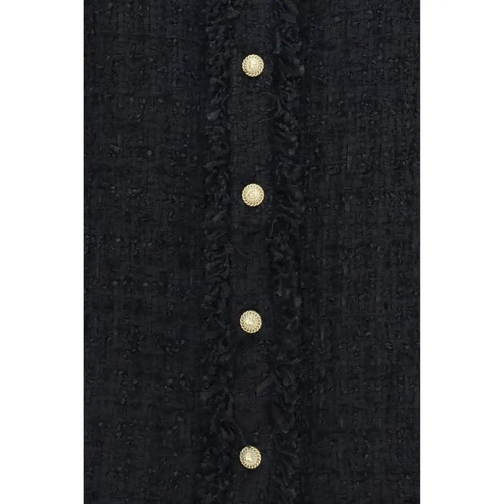 Balmain Black Polyamide Shirt