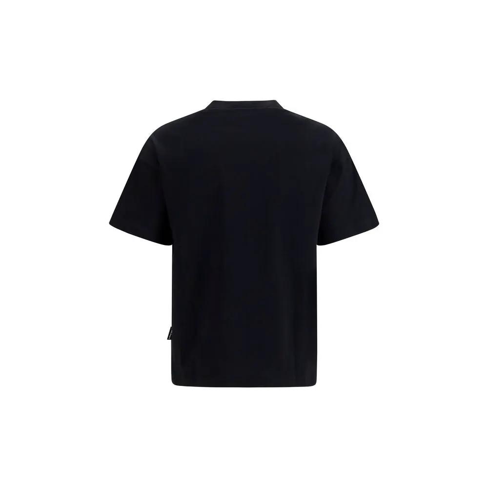 Palm Angels Sample Sale | Palm Angels Black Cotton T-Shirt - | Designer outlet