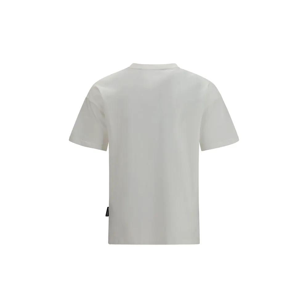 Palm Angels Sample Sale | Palm Angels White Cotton T-Shirt - | Designer outlet
