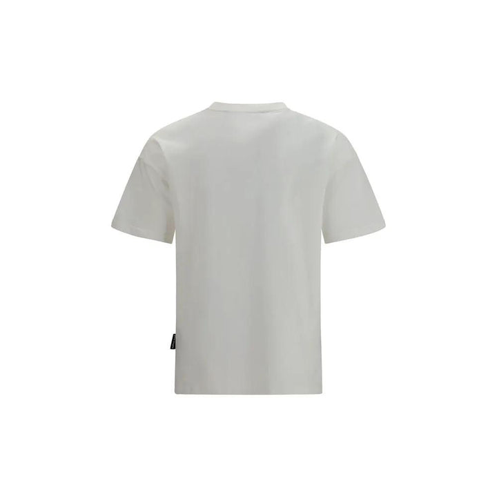 Palm Angels White Cotton T-Shirt