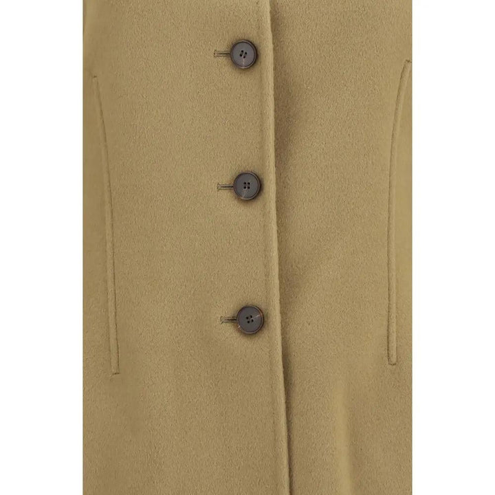 Rohe Sample Sale | Rohe Beige Wool Oves Aries Full-Length Jacket - | Designer outlet