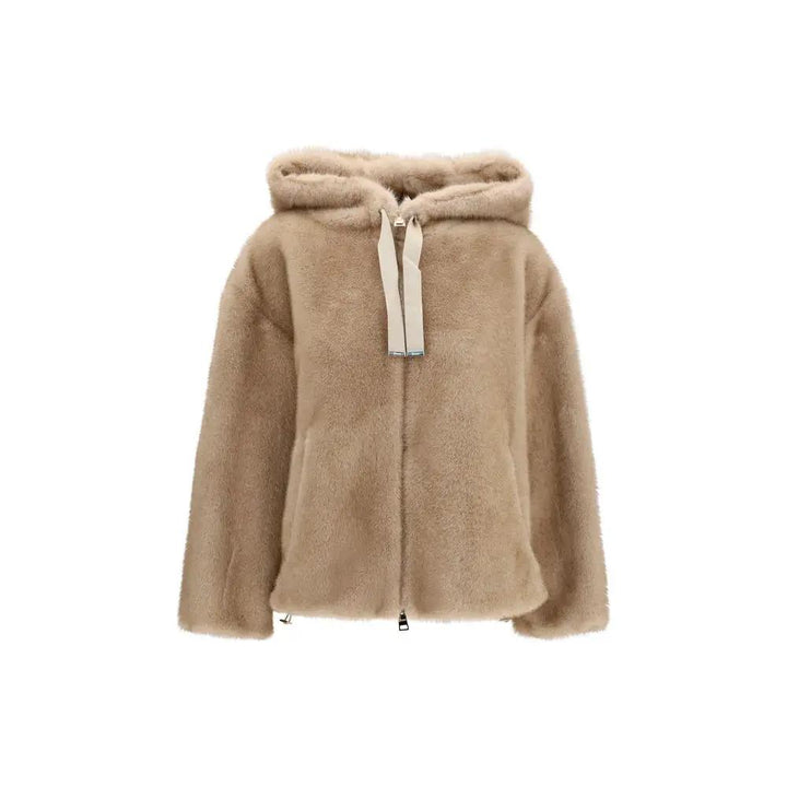 Herno Sample Sale | Herno Beige Polyester Full-Length Jacket - | Designer outlet