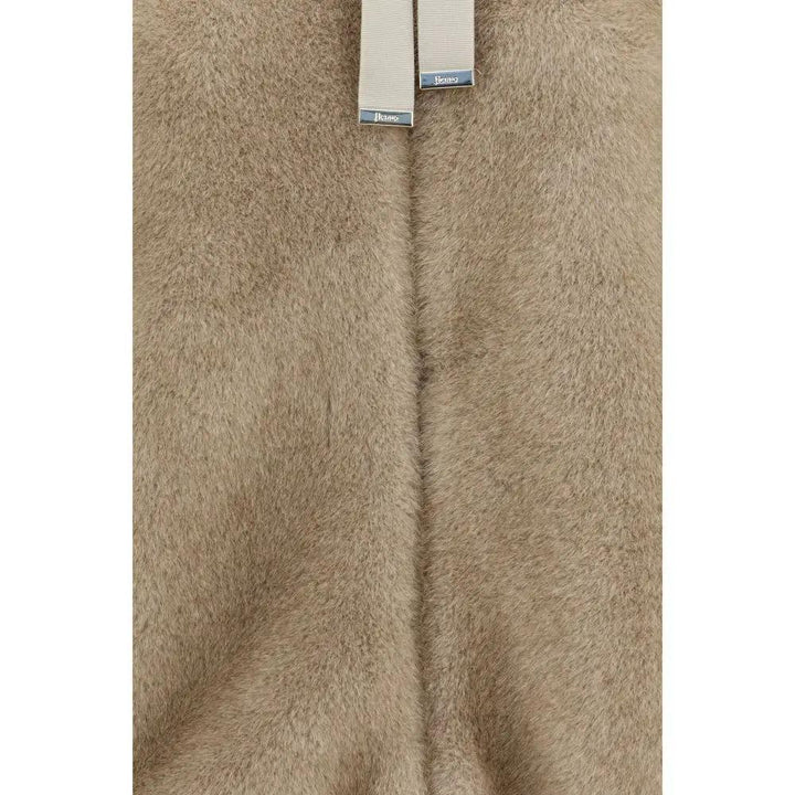 Herno Sample Sale | Herno Beige Polyester Full-Length Jacket - | Designer outlet