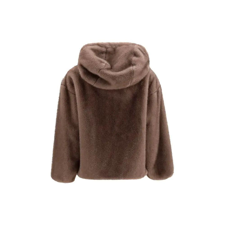 Herno Sample Sale | Herno Brown Polyester Full-Length Jacket - | Designer outlet