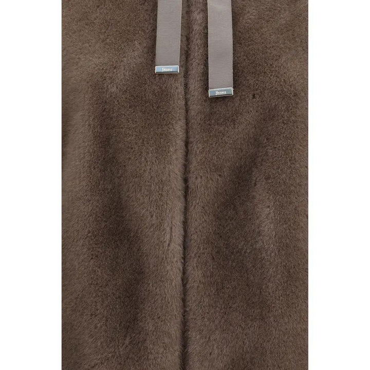 Herno Sample Sale | Herno Brown Polyester Full-Length Jacket - | Designer outlet