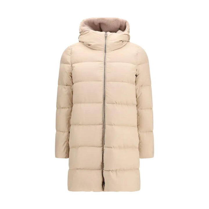 Herno Sample Sale | Herno Beige Polyester Full-Length Jacket - | Designer outlet