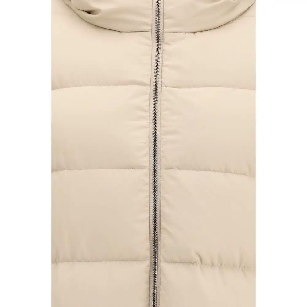 Herno Sample Sale | Herno Beige Polyester Full-Length Jacket - | Designer outlet
