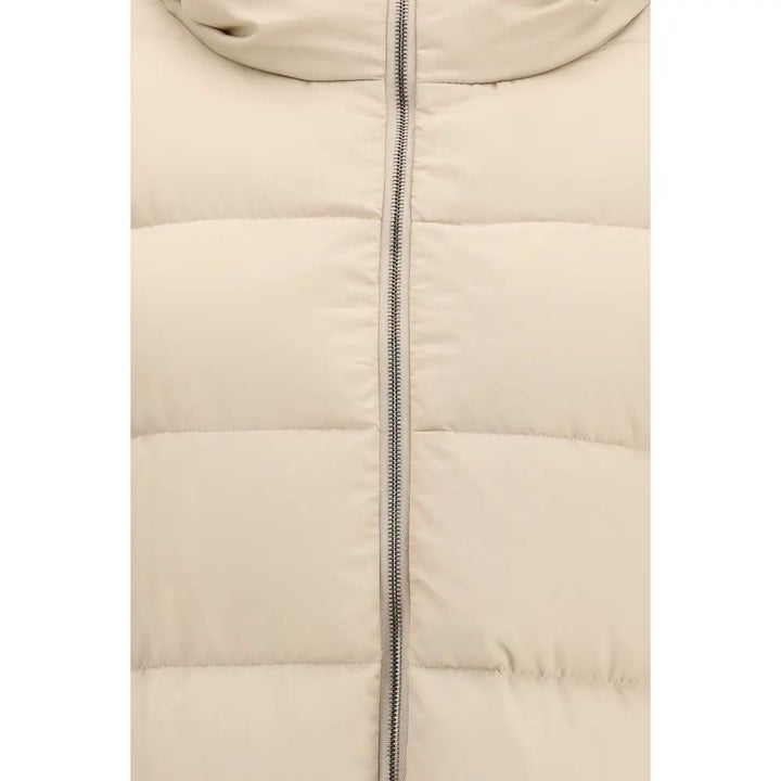 Herno Sample Sale | Herno Beige Polyester Full-Length Jacket - | Designer outlet
