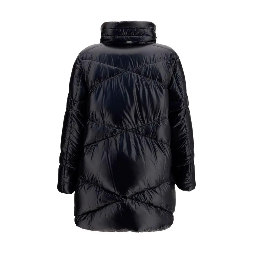 Herno Sample Sale | Herno Black Goose Down Full-Length Jacket - | Designer outlet