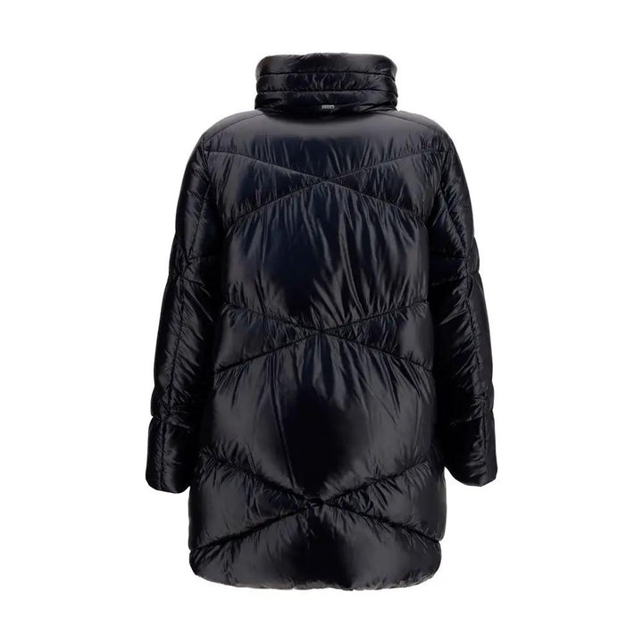 Herno Sample Sale | Herno Black Goose Down Full-Length Jacket - | Designer outlet