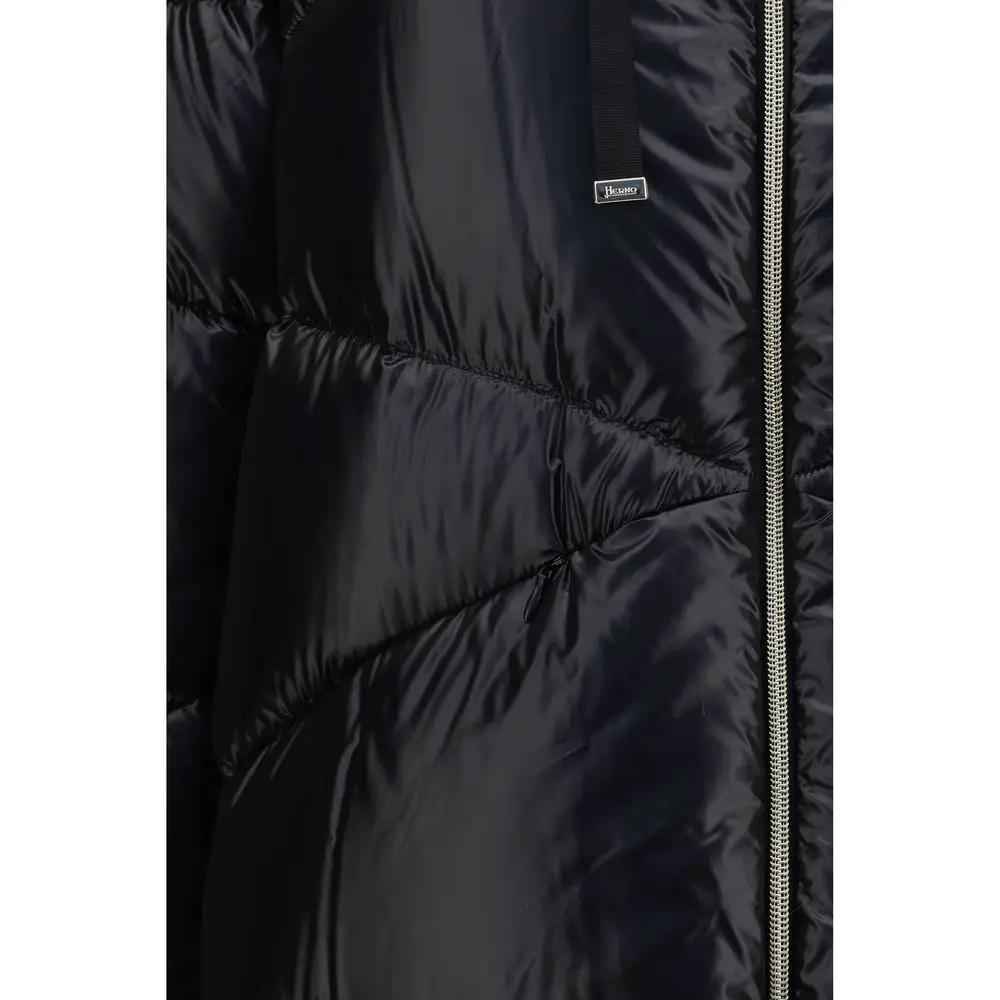 Herno Sample Sale | Herno Black Goose Down Full-Length Jacket - | Designer outlet