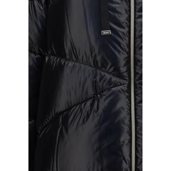 Herno Sample Sale | Herno Black Goose Down Full-Length Jacket - | Designer outlet