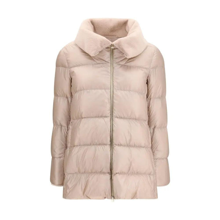Herno Sample Sale | Herno Beige Goose Down Full-Length Jacket - | Designer outlet