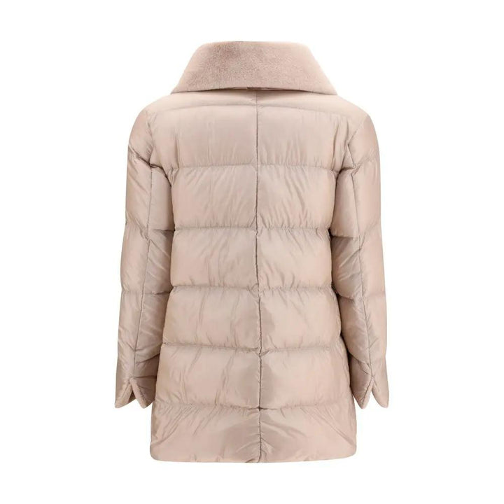 Herno Sample Sale | Herno Beige Goose Down Full-Length Jacket - | Designer outlet