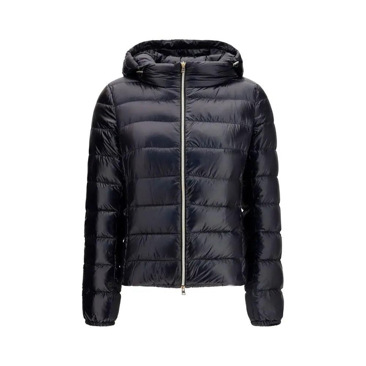 Herno Sample Sale | Herno Black Polyamide Full-Length Jacket - | Designer outlet