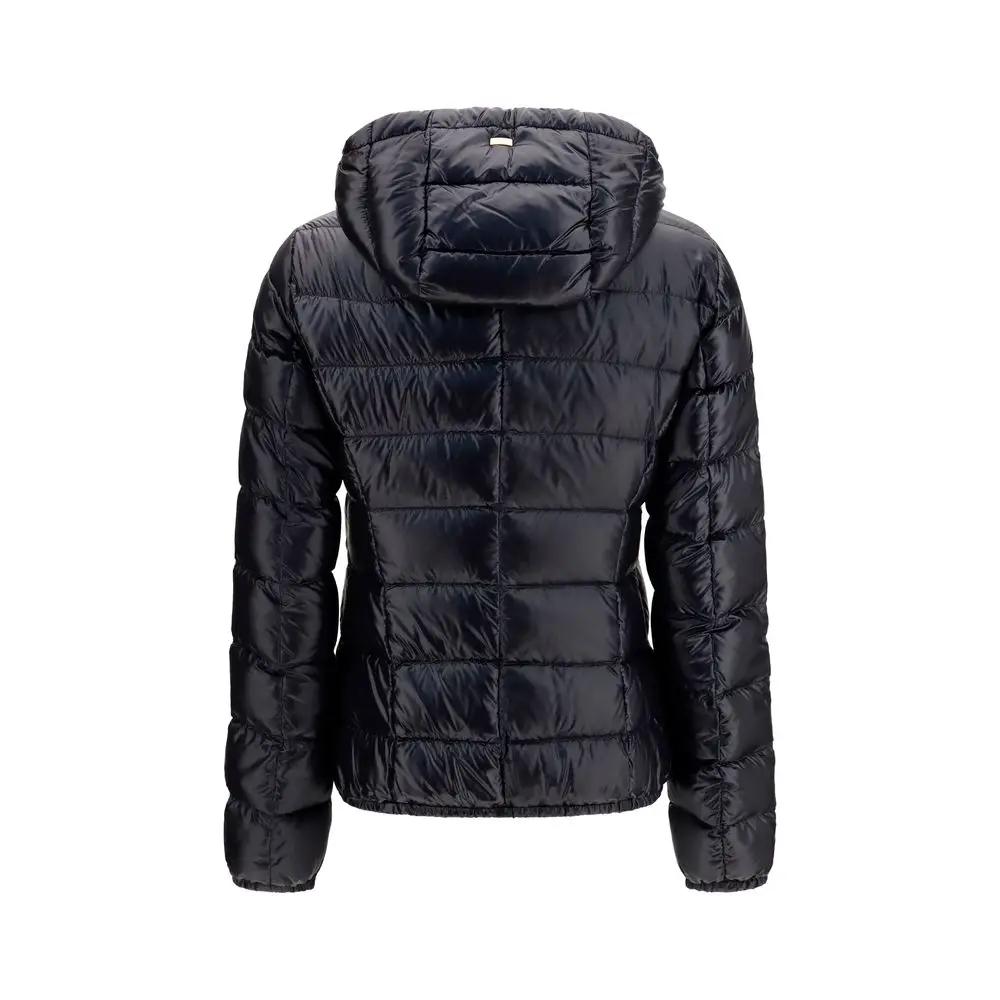 Herno Sample Sale | Herno Black Polyamide Full-Length Jacket - | Designer outlet