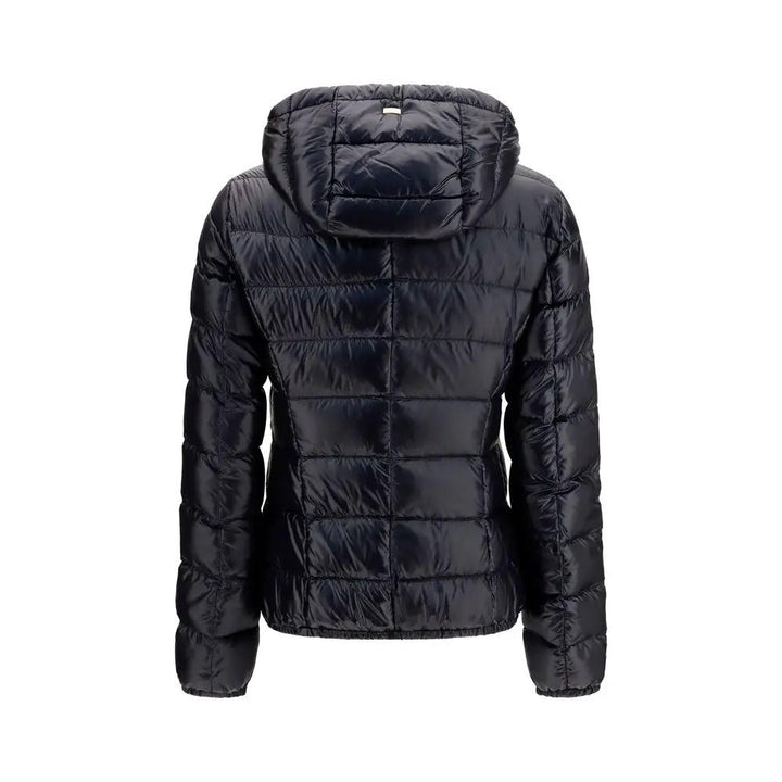 Herno Sample Sale | Herno Black Polyamide Full-Length Jacket - | Designer outlet